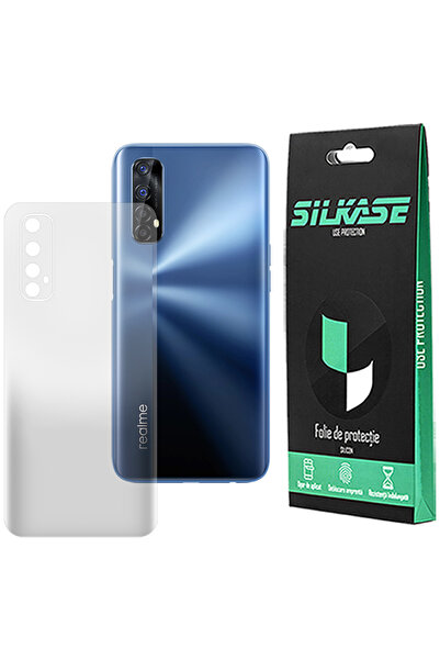 SILKASE Matte back film for Realme 7, back protection, silicone
