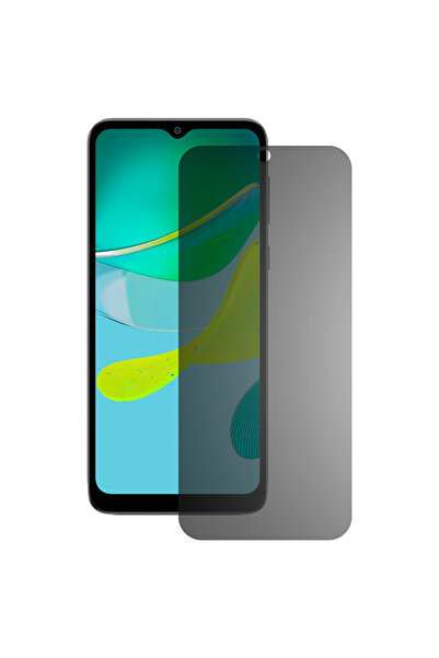 SILKASE Matte privacy film for Motorola E13 silicone screen protector