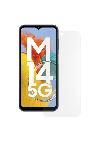 SILKASE Matte film for Samsung Galaxy M14, screen protector, silicone