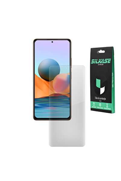 SILKASE Folie pentru Xiaomi Redmi Note 10 Pro, protectie ecran, silicon