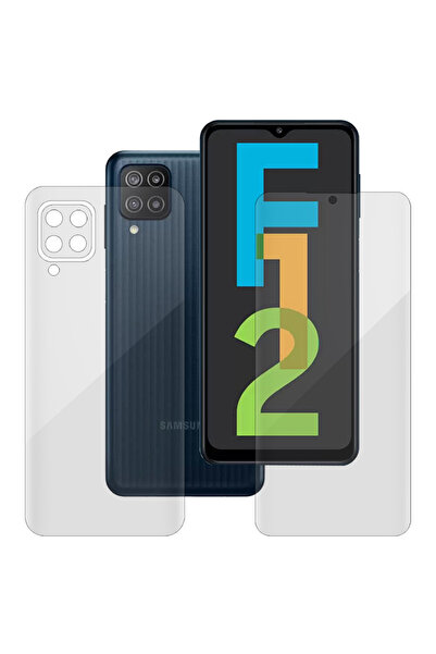 SILKASE Set of 2 foils for Samsung Galaxy F12, phone protection, silicone
