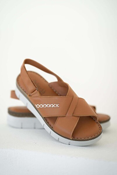 Cozi company Άνετα γυναικεία σανδάλια από γνήσιο δέρμα με μαλακή σόλα