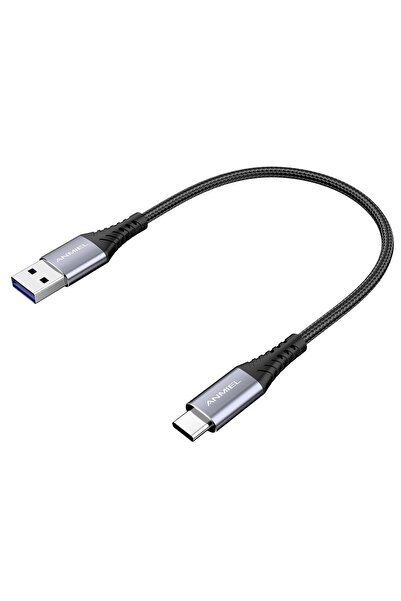 NO BRAND Cablu USB Tip C, Cablu USB C la USB 3.0 (0,5M), Durabilitate ridicată