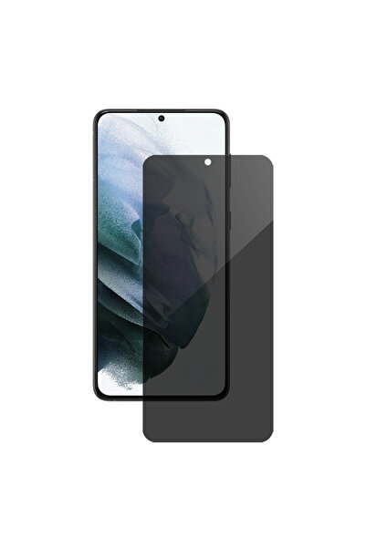 SILKASE Privacy film for Samsung S21 Plus, screen protector, silicone