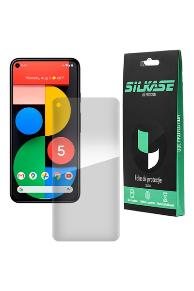 SILKASE Μεμβράνη για Google Pixel 5, προστατευτικό οθόνης, σιλικόνης