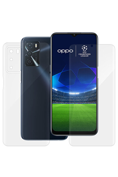 SILKASE Set of 2 foils for Oppo A54s, phone protection, silicone