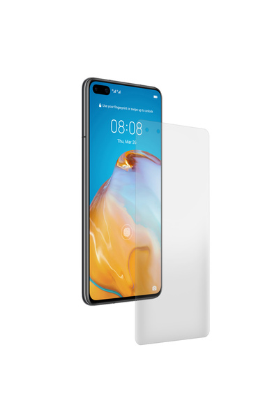 SILKASE Folie mata pentru Huawei P40, protectie ecran, silicon