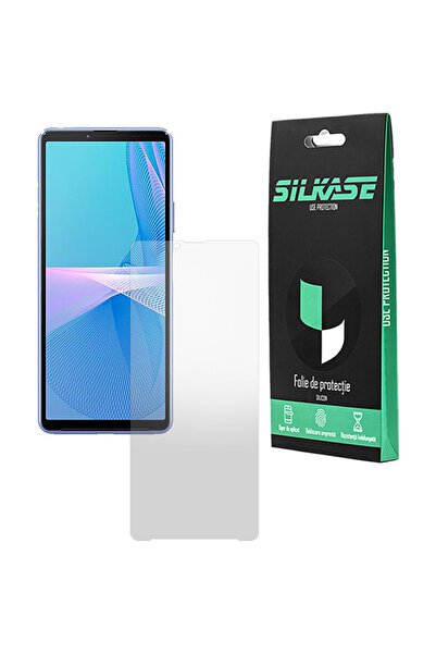 SILKASE Matte film for Sony Xperia 10 III, screen protector, silicone