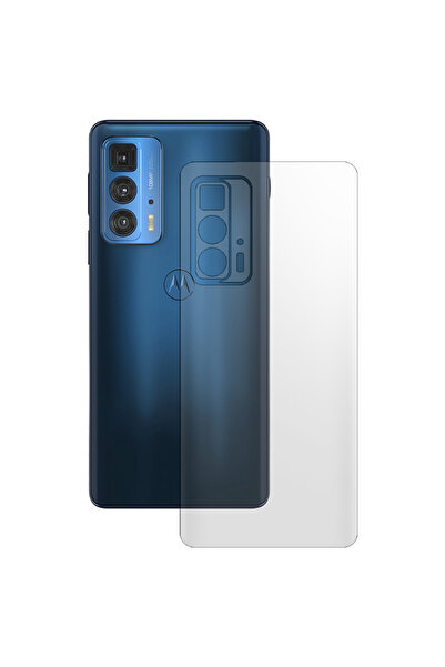 SILKASE Folie spate mata pentru Motorola Edge 20 Pro, protectie spate, silicon