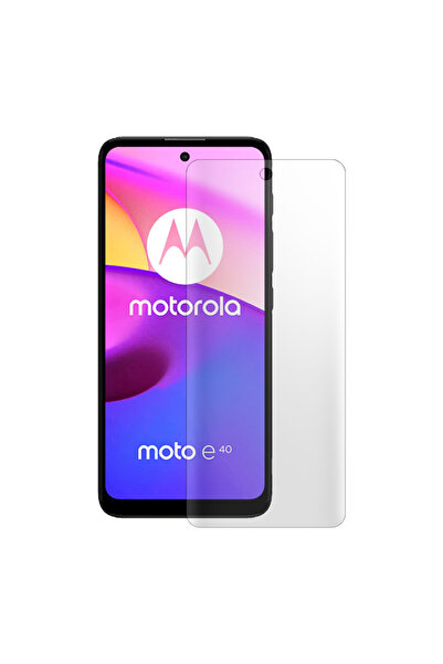SILKASE Folie mata pentru Motorola Moto E40, protectie ecran, silicon