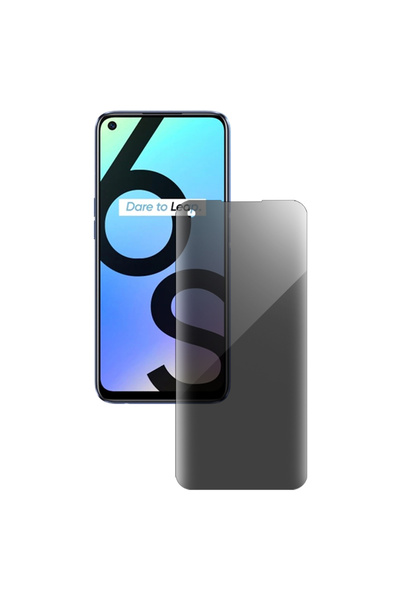 SILKASE Φιλμ ιδιωτικότητας για Realme 6S, προστατευτικό οθόνης, σιλικόνης