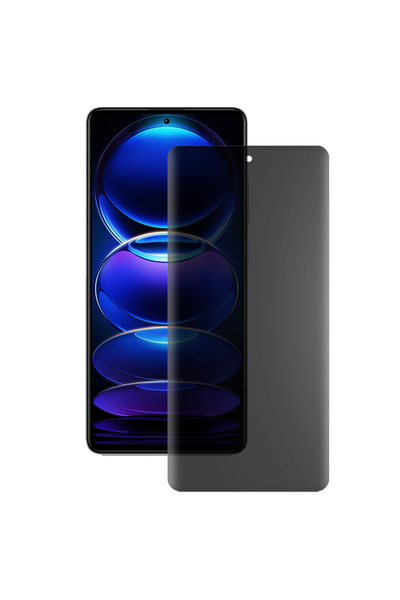 SILKASE Folie privacy mata pentru Xiaomi Redmi Note 12 Pro Plus, protectie ec...