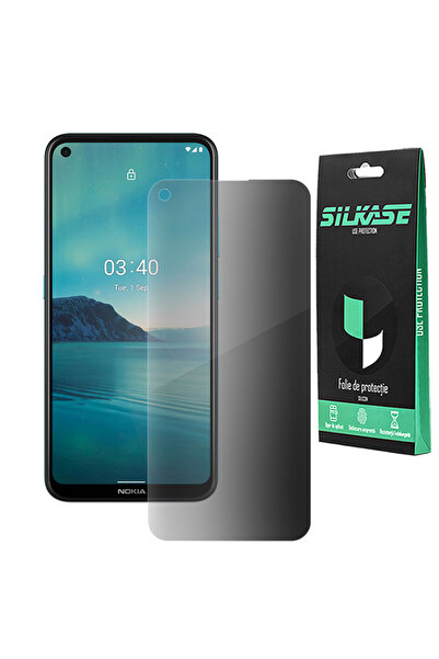 SILKASE Φιλμ ιδιωτικότητας για Nokia 3.4, προστατευτικό οθόνης, σιλικόνη