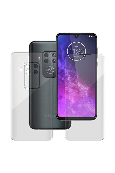 SILKASE Set 2 folii pentru Motorola Moto One Zoom, protectie telefon, silicon