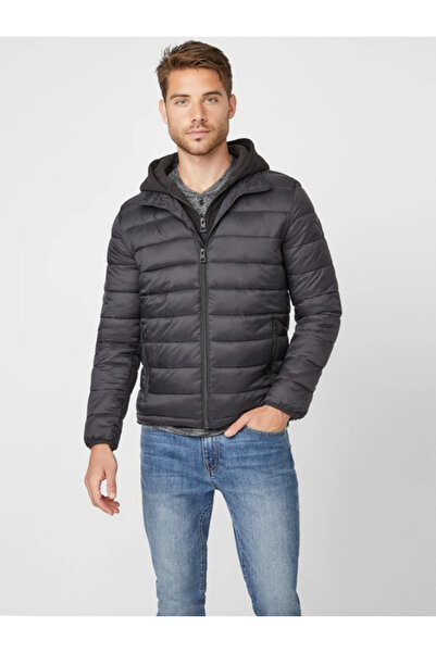 Guess Jachetă de tranziție pentru bărbați X0RL11WDRR0 L Negru