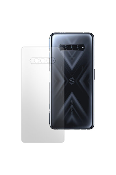 SILKASE Ματ μεμβράνη πλάτης για Xiaomi Black Shark 4, προστασία πλάτης, σιλικόνη