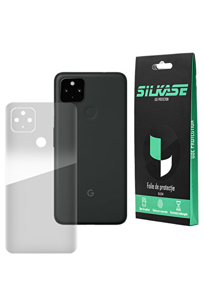 SILKASE Folie spate pentru Google Pixel 4a 5G, protectie spate, silicon