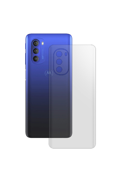 SILKASE Matte back cover for Motorola Moto G51 5G, silicone protection