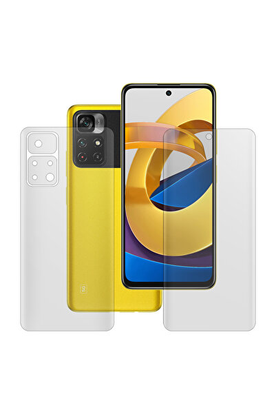 SILKASE Set 2 folii mate pentru Xiaomi POCO M4 Pro 5G, protectie telefon, sil...