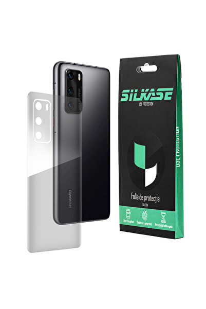 SILKASE Заден калъф за Huawei P40, защита на гърба, силиконов