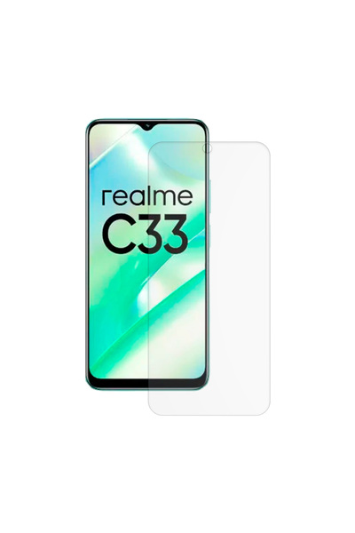 SILKASE Matte film for Realme C33, screen protector, silicone