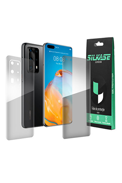 SILKASE Комплект от 2 защитни фолиа за Huawei P40 Pro, силиконови