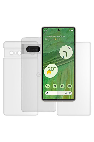 SILKASE Set 2 folii mate pentru Google Pixel 7, protectie telefon, silicon