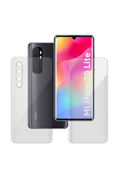SILKASE Set 2 folii pentru Xiaomi Mi Note 10 Lite, protectie telefon, silicon