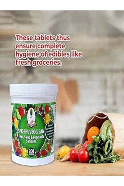 SPARKLEAN SPK-FRUVEGGISAN (SANITISER FOR FRUITS & VEGETABLES 200 TAB)