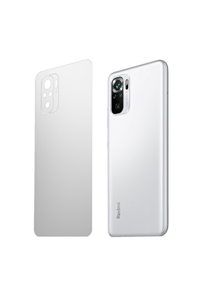 SILKASE Folie spate mata pentru Xiaomi Redmi Note 10S, protectie spate, silicon