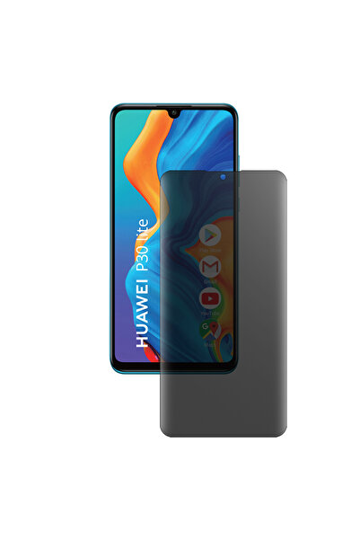 SILKASE Ματ μεμβράνη ιδιωτικότητας για Huawei Y6P, προστατευτικό οθόνης, σιλι...