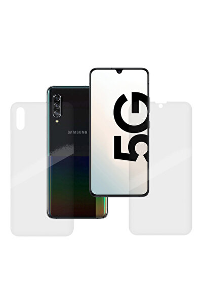 SILKASE Set of 2 foils for Samsung A90, phone protection, silicone