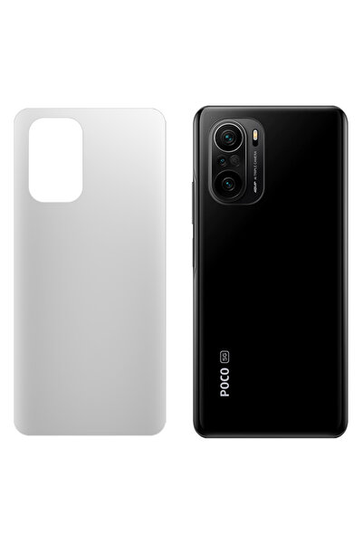 SILKASE Folie spate mata pentru Xiaomi Poco F3, protectie spate, silicon