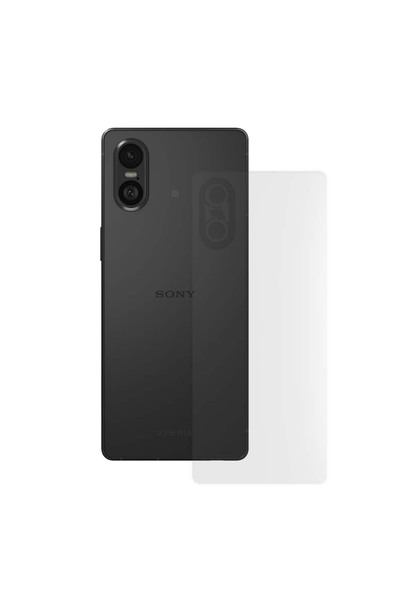 SILKASE Ματ μεμβράνη πλάτης για Sony Xperia 5 VI, προστασία πλάτης, σιλικόνη