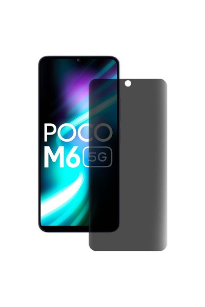 SILKASE Ματ μεμβράνη ιδιωτικότητας για Xiaomi Poco M6, προστατευτικό οθόνης, ...