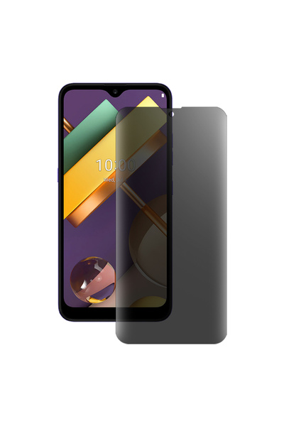 SILKASE Ματ μεμβράνη ιδιωτικότητας για LG K22, προστατευτικό οθόνης, σιλικόνης