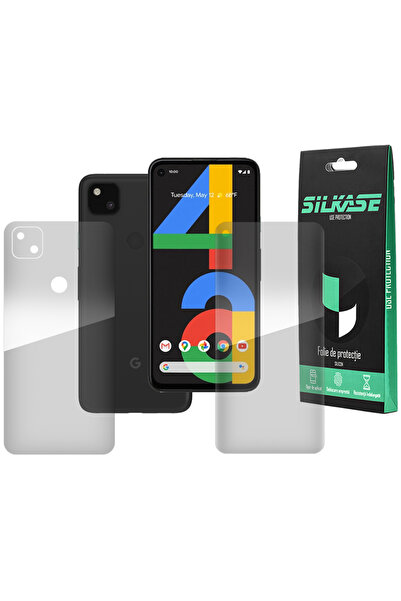 SILKASE Set 2 folii pentru Google Pixel 4a, protectie telefon, silicon