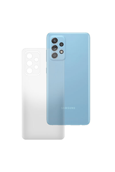 SILKASE Matte back film for Samsung A03s, back protection, silicone