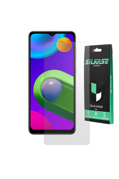 SILKASE Ματ μεμβράνη για Samsung M02, προστατευτικό οθόνης, σιλικόνης