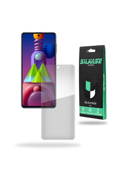SILKASE Film for Samsung Galaxy M51, screen protector, silicone