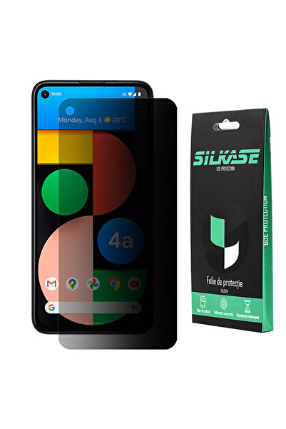 SILKASE Folie privacy pentru Google Pixel 4a, protectie ecran, silicon