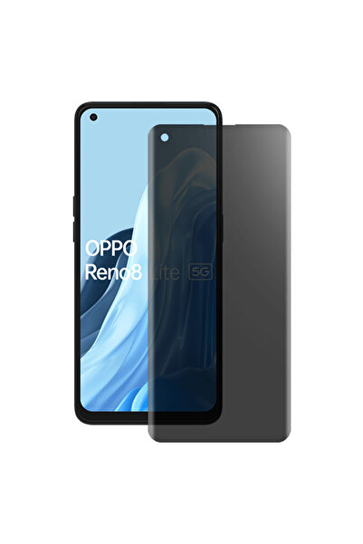 SILKASE Matte privacy film for Oppo Reno8 Lite 5G, screen protector, silicone