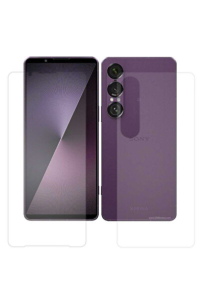 SILKASE Σετ 2 ματ μεμβρανών για Sony Xperia 1 VII, προστασία τηλεφώνου, σιλικόνη