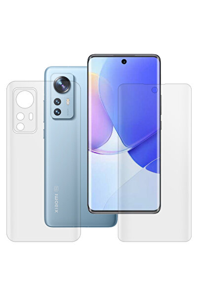 SILKASE Set of 2 matte foils for Xiaomi 12X, phone protection, silicone
