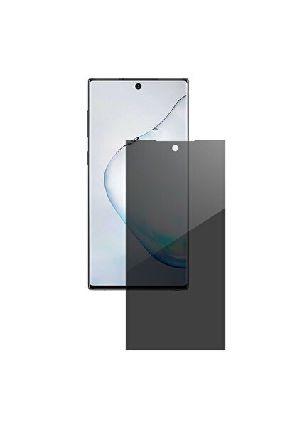 SILKASE Folie privacy pentru Samsung Note 10 Plus, protectie ecran, silicon