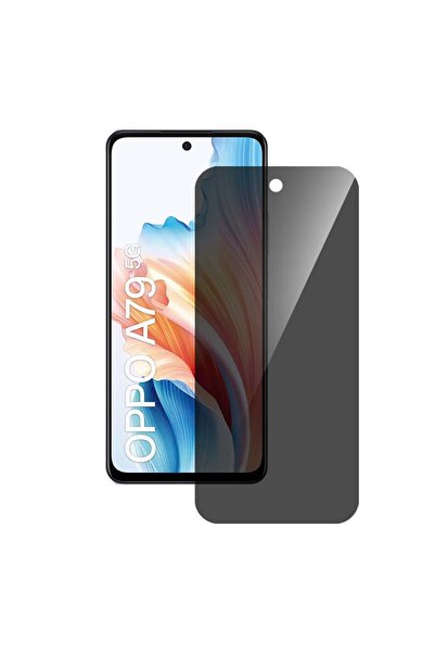 SILKASE Φιλμ ιδιωτικότητας για OPPO A79, προστατευτικό οθόνης, σιλικόνης
