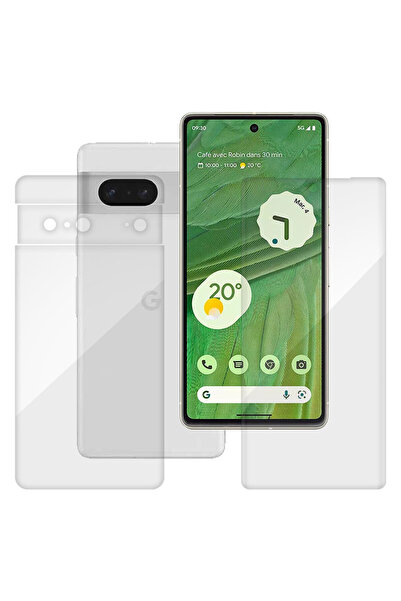 SILKASE Set 2 folii pentru Google Pixel 7, protectie telefon, silicon