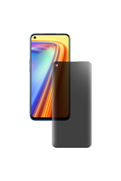 SILKASE Ματ μεμβράνη ιδιωτικότητας για Realme 7, προστατευτικό οθόνης, σιλικόνης