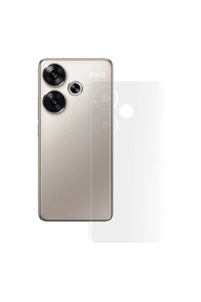 SILKASE Ματ μεμβράνη πλάτης για Xiaomi Poco F6, προστασία πλάτης, σιλικόνη