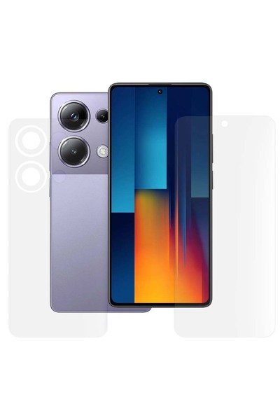 SILKASE Σετ 2 ματ προστατευτικών μεμβρανών για Xiaomi Poco M6 Pro, προστασία ...